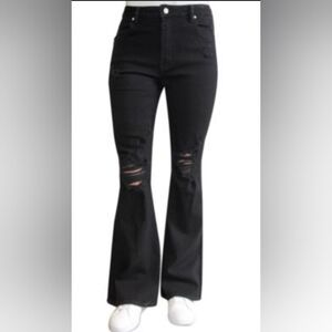 Almost Famous Ripped Jeans. Size 1